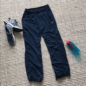 Navy blue Lululemon Dance Studio Pant